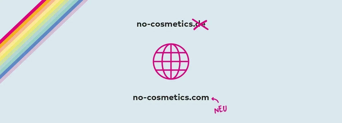 Aus no-cosmetics.de wird no-cosmetics.com
