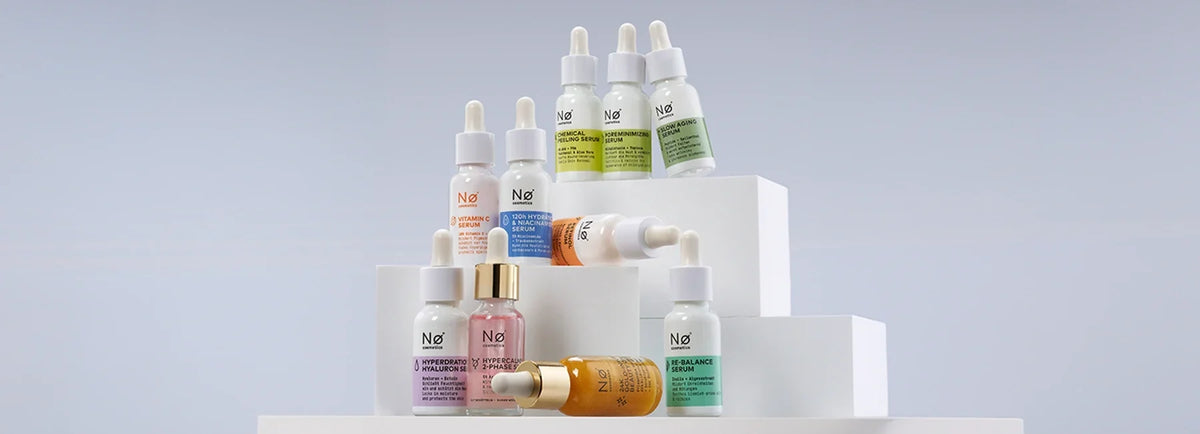 Welches Serum passt zu meiner Haut? Der große Nø Cosmetics Serum-Guide
