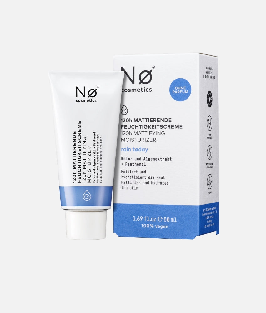 120h Mattierende Feuchtigkeitscreme Nø Cosmetics