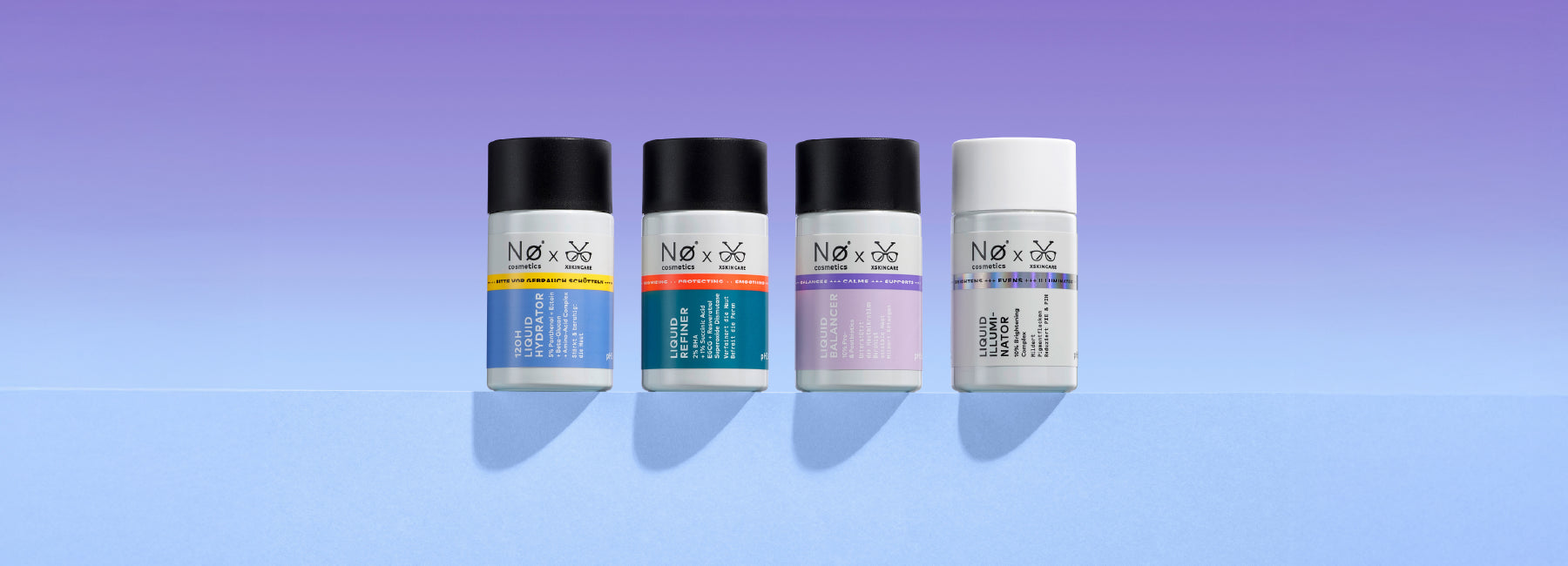 Mini Liquids Banner Nø Cosmetics