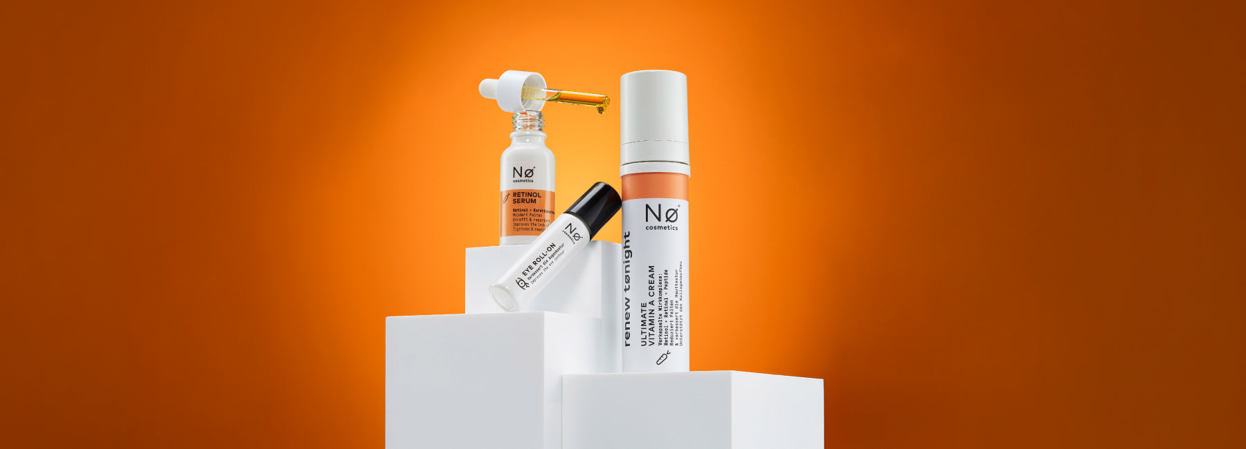 Banner mit Renew Tønight Produkten