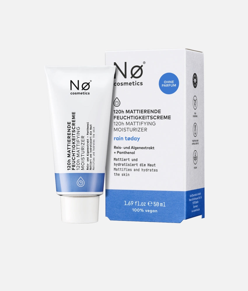 120h Mattierende Feuchtigkeitscreme Nø Cosmetics
