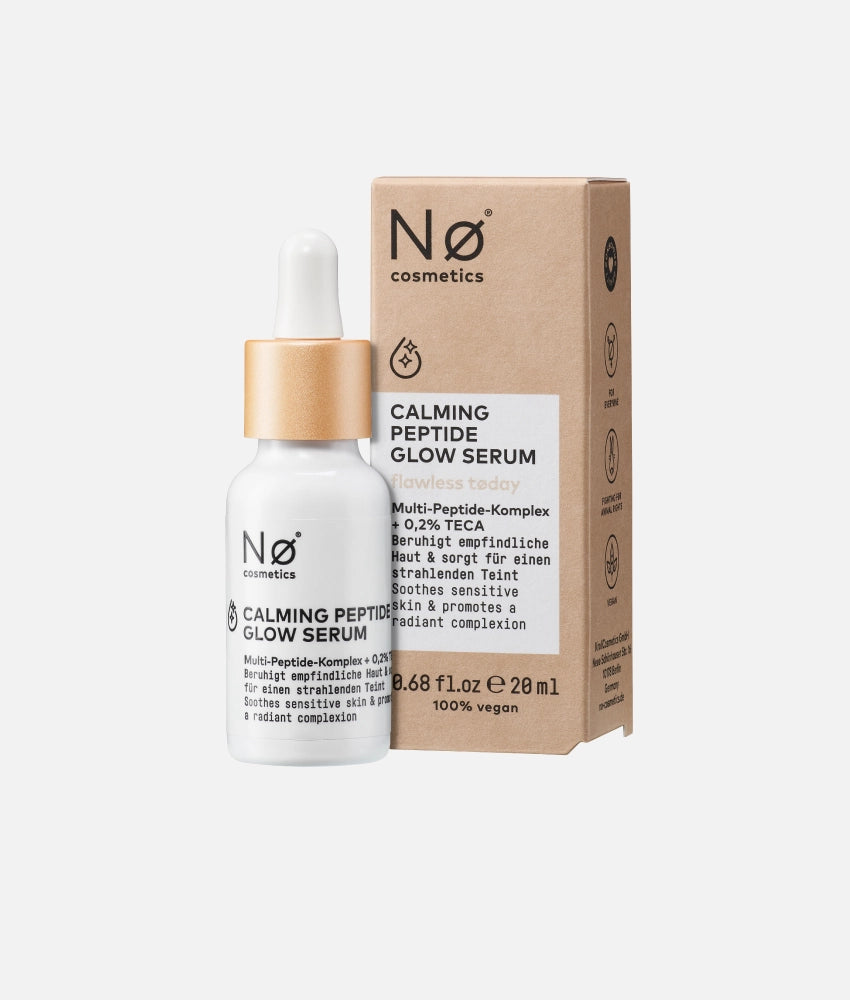 Calming Peptide Glow Serum flawless tøday Nø Cosmetics
