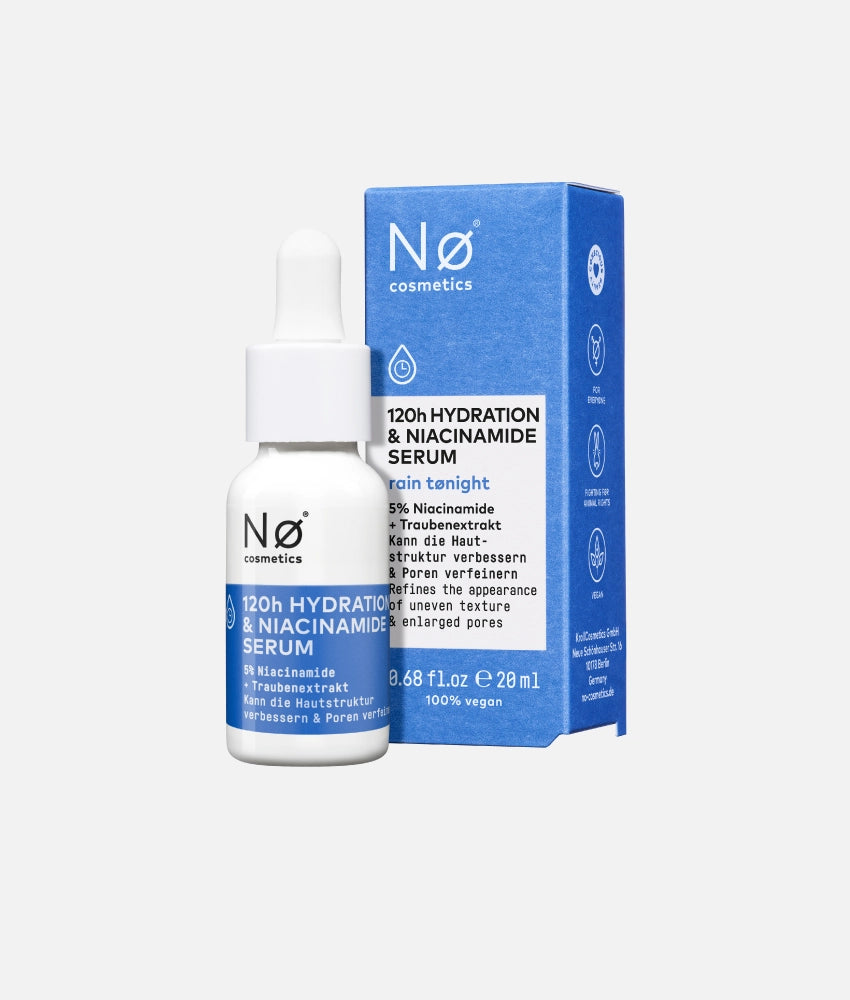 120h Hydration & Niacinamide Serum von Nø Cosmetics