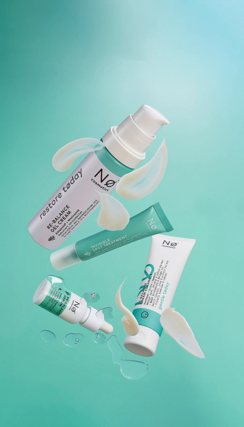 Turkis Nø Cosmetics Produkte Banner
