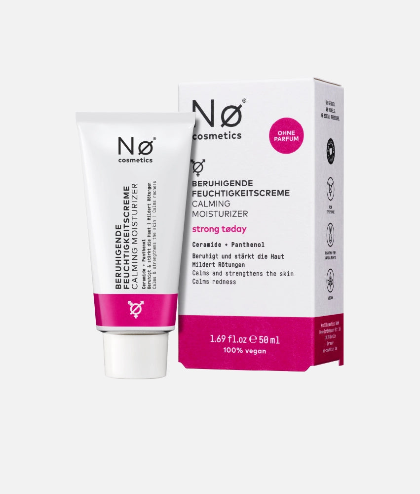 Beruhigende Feuchtigkeitscreme von Nø Cosmetics
