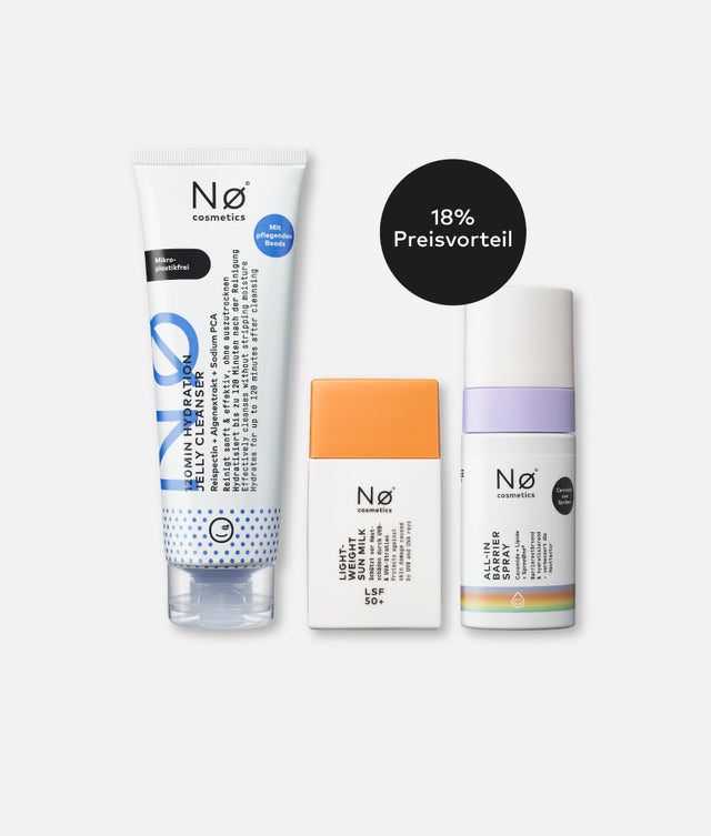 Jelly Cleanser, Lightweight Sun Milk und Mini ALL-IN Barrier Spray mit 18 % Preisvorteil sichern