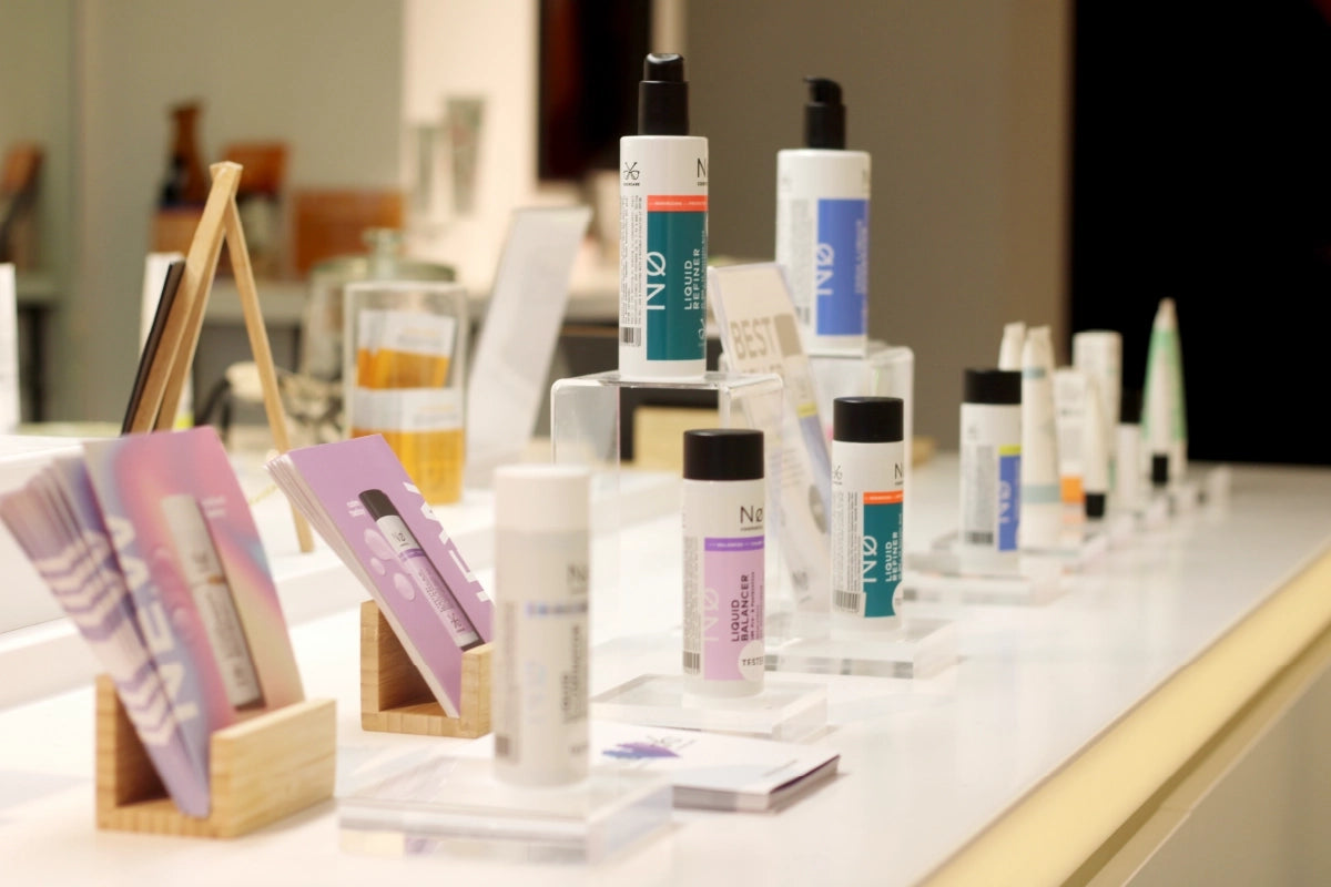Liquids im Nø Cosmetics Store