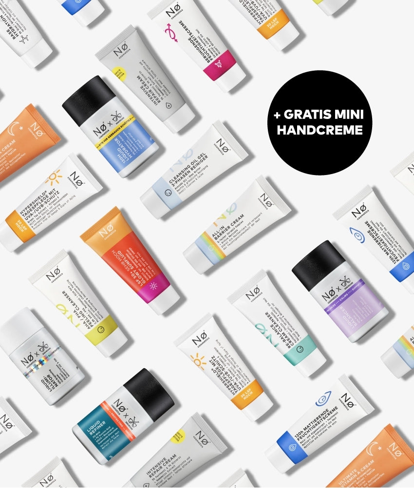 Eigenes Set mit Nø Cosmetics Produkten in Reisegröße erstellen