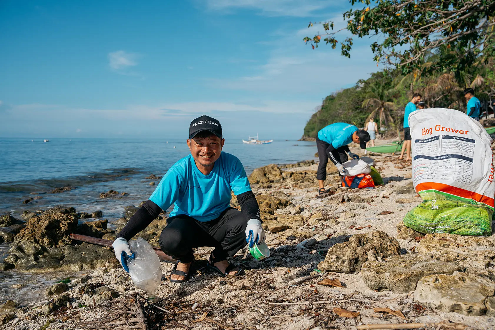 Team vom Pro Ocean Cleanup