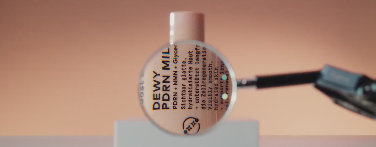 Videobanner der Dewy PDRN Milk von Nø Cosmetics, Desktop-Format