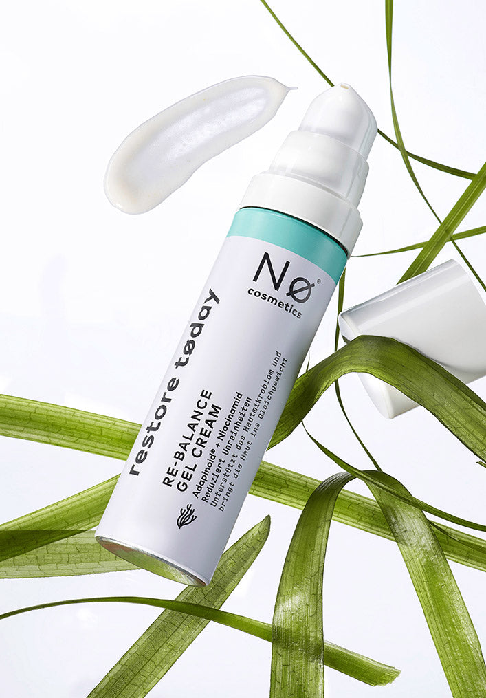 Re-Balance Gel Cream restore tøday von Nø Cosmetics.