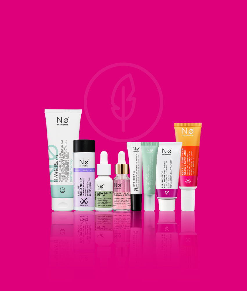 Skincare Routine für empfindliche Haut von Nø Cosmetics