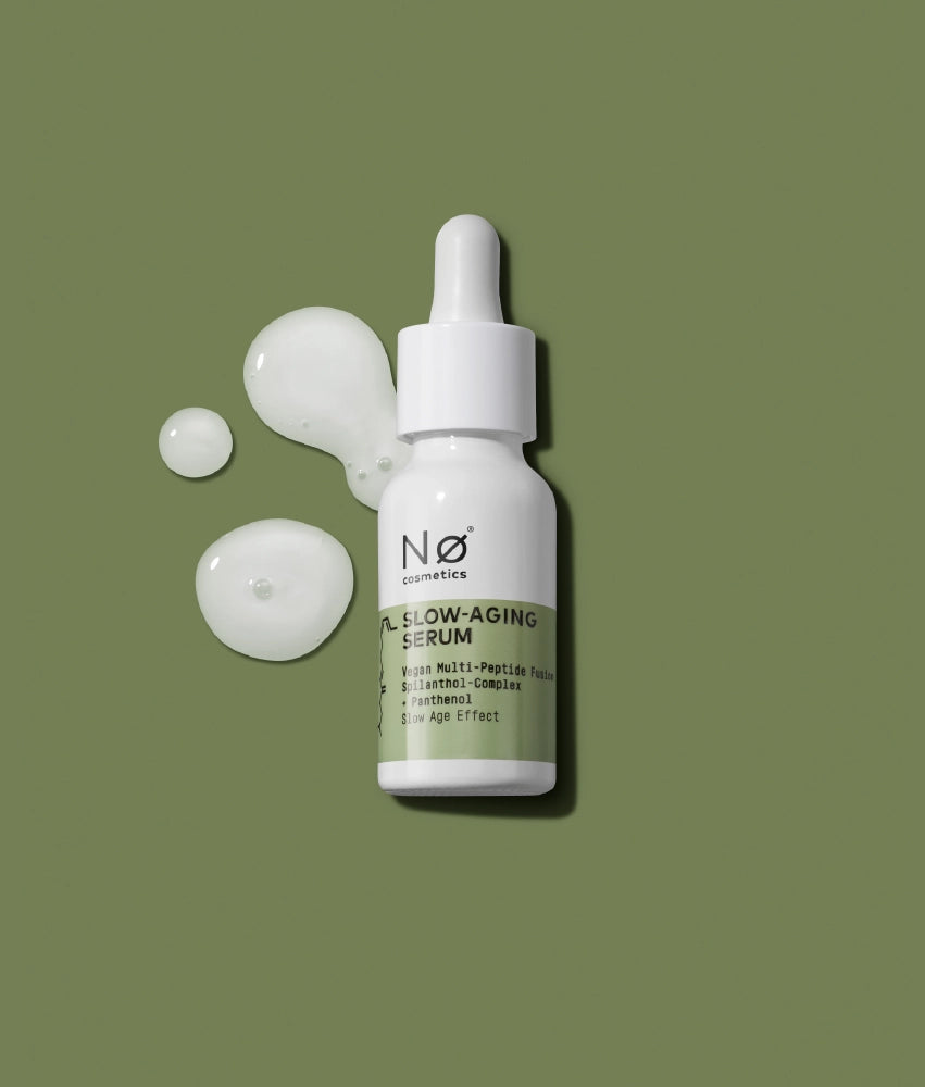 Slow-Aging Serum Nø Cosmetics gegen vorzeitige Hautalterung