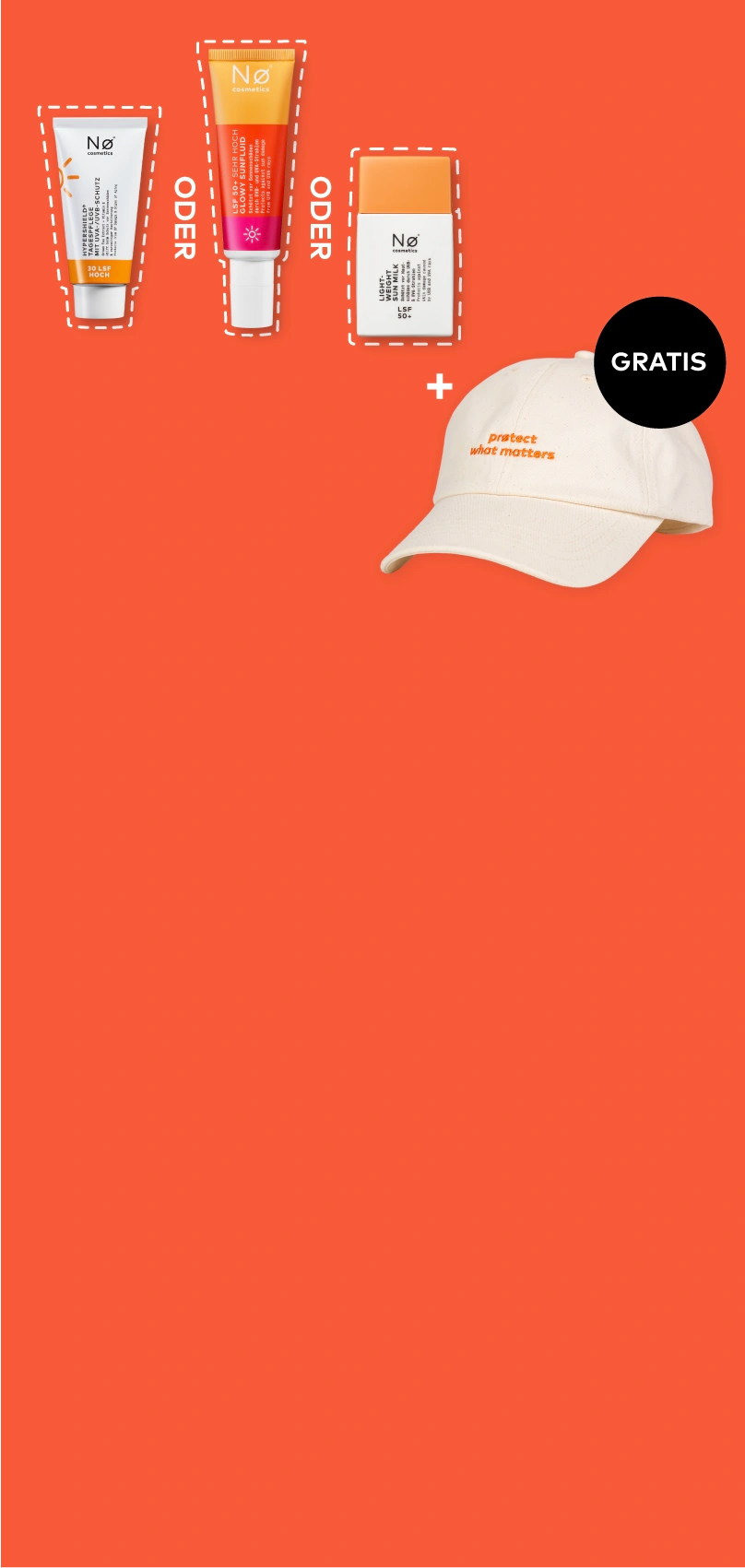 Teaser SPF + Cap mobile